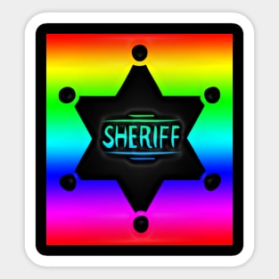 Western Era - Sheriff Badge 2 Sticker